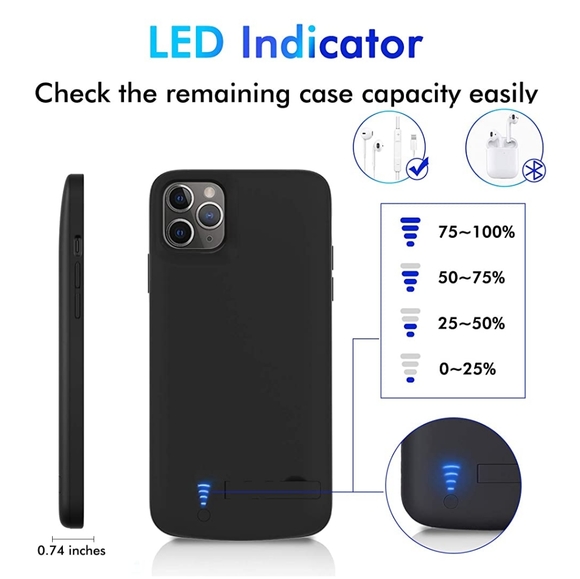 COPY - IPhone 11 PRO Charging Case *Black* + Kick… - Picture 4 of 6